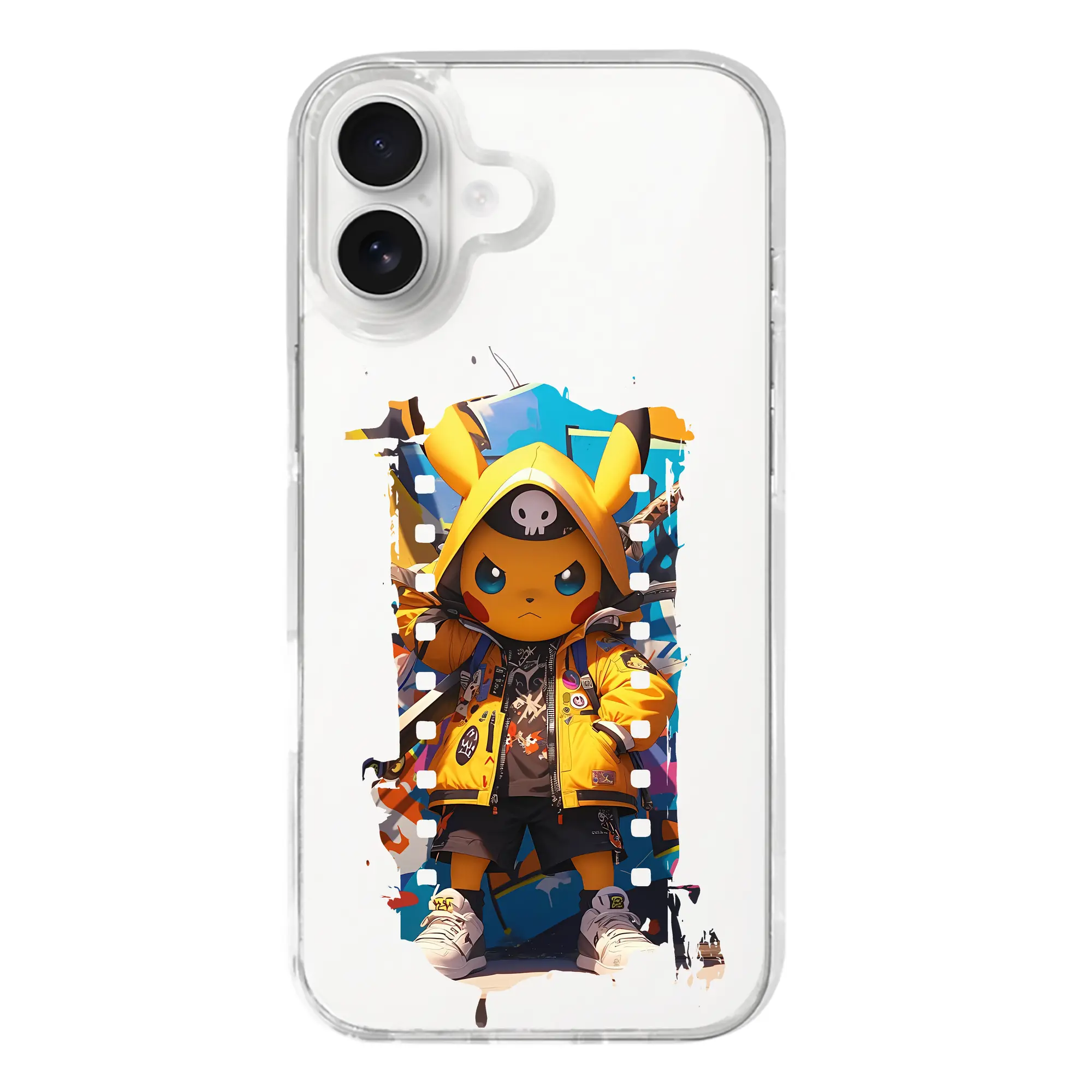 ポケモン グッズ,ピカチュウ - iPhone 17シリーズ 透明スマホケース – 薄型・耐衝撃・精密フィット保護カバー